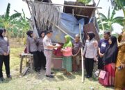 Sambut Hari Jadi Humas Polri ke-75, Bidhumas Polda Gorontalo Gelar Bakti Sosial