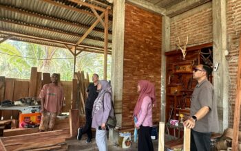 Diskumperindag Gorontalo Monitoring Pemanfaatan Bantuan UMKM dan IKM di Pohuwato