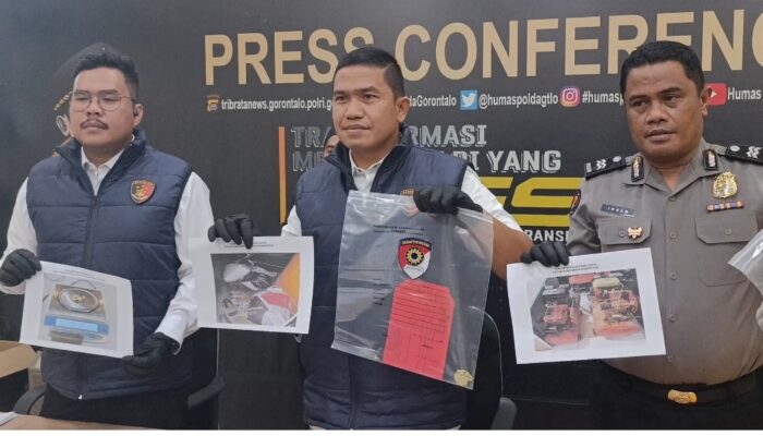 Polda Gorontalo Bongkar Pengolahan Emas Ilegal di Bone Bolango, Pemodal dan Kepala Kongsi Resmi Ditahan