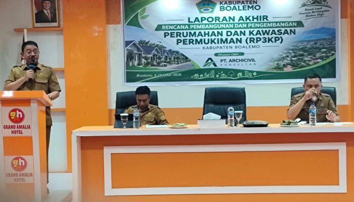 Kebutuhan Rumah Capai Ribuan Unit, Pemkab Boalemo Siapkan Dokumen RP3KP