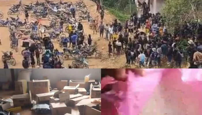 Aksi Damai Penambang Suwawa Diwarnai Dugaan Penjarahan di Gudang Logistik PT Gorontalo Mineral