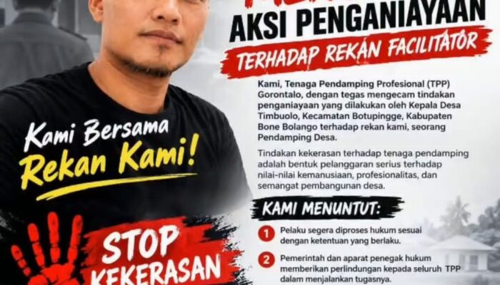 Oknum Kades Diduga Pukul Pendamping Desa saat Rakor di Botupingge