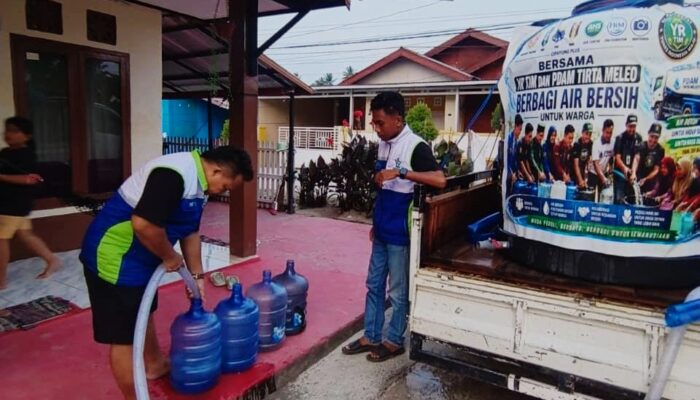 YR TIM Bantu Salurkan Air Bersih ke Warga Terdampak Kekeringan di Pohuwato