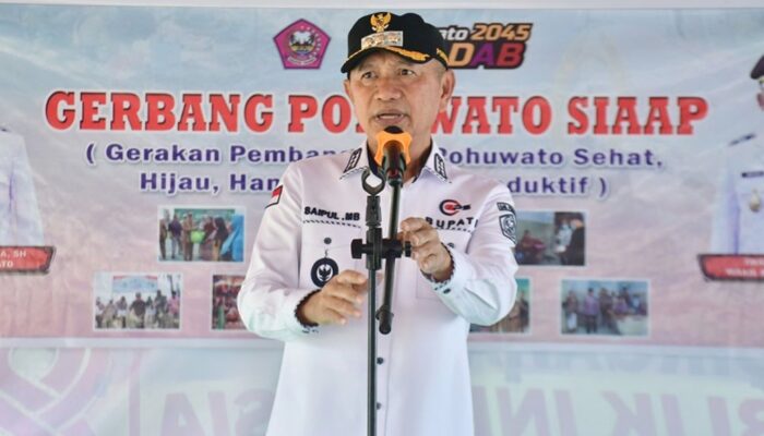 Pohuwato Diselimuti Asap Tebal Akibat Karhutla, Bupati Saipul Imbau Warga Gunakan Masker