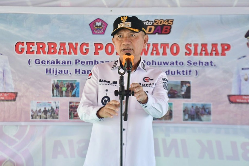 Pohuwato penuh asap