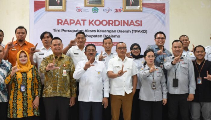 Pemkab Boalemo Rakor TPAKD, Rum Pagau Dorong Perluasan Akses Keuangan Masyarakat
