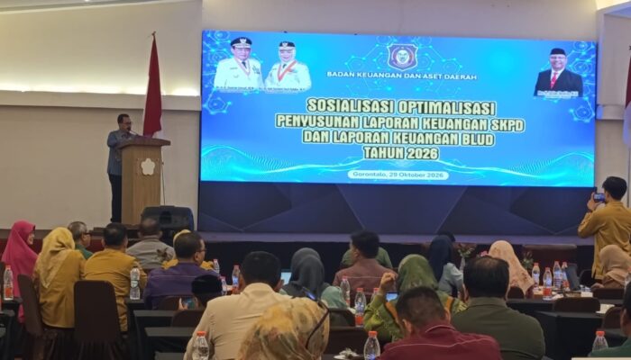 Pemprov Gorontalo Tingkatkan Kualitas Penyusunan Laporan Keuangan SKPD dan BLUD 2026