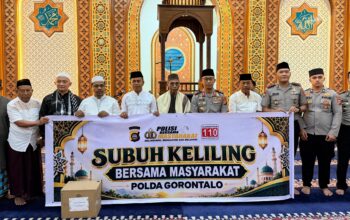 Subuh Keliling Polda Gorontalo