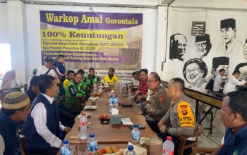 Wakapolda Gorontalo Ngopi Bareng Pengemudi Ojol, Perkuat Sinergi Jaga Kamtibmas